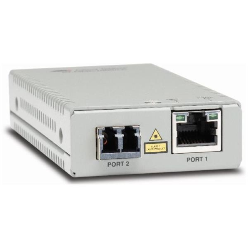 ALLIED TELESIS MINI MEDIA CONVERTER 10/100T TO